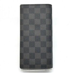 Louis Vuitton Portefeuille Brazza Grapite Long Wallet 213-082525